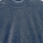 Vorschaubild 6 von HUNKEMÖLLER Damen Pullover Samt Blau Gr. 32;XS Langarm Rollkragen Casual