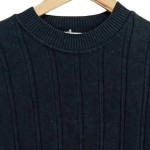 Vorschaubild 5 von Pullover Damen Gr. 34/XS Schwarz Rippstrick 3/4-Arm