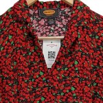 Vorschaubild 5 von Damen Freizeitkleid Rot Blumenmuster Gr. 32/XS Bohemian Vintage