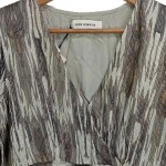 Vorschaubild 5 von Cocktailkleid Damen Gr. 36/S Grau Abstrakt Elegant Vintage