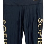 Vorschaubild 5 von Damen Leggings XS W26/34 Schwarz Sportlich Logo-Print