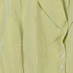 Vorschaubild 6 von Damen Leichte Jacke Gelb Gr. 42/L Elegant Klassisch 3/4-Arm