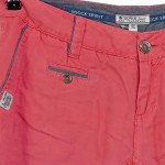 Vorschaubild 5 von Damen Shorts XS 34 Rot Leinen Casual Bermuda