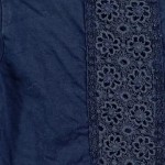 Vorschaubild 6 von Kinder Pullover Gr. 98 Blau Casual Langarm Lochmuster Baby Mädchen
