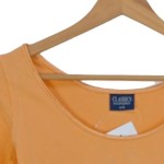 Vorschaubild 5 von Damen Body Langarm Gr. 36/S Casual Orange Baumwolle