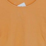 Vorschaubild 6 von Damen Body Langarm Gr. 36/S Casual Orange Baumwolle