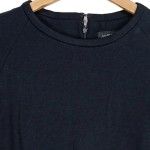 Vorschaubild 6 von Langarmshirt Damen Schwarz Gr. 36/S Peplum Casual Reißverschluss