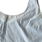 Vorschaubild 3 von Damen Tank Top Ärmellos Gestreift Blau Weiß Baumwolle Casual Basic Gr. 34