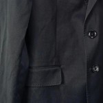 Vorschaubild 7 von Herren Sakko Gr. 46/S Schwarz Business Modern Klassisch