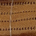 Vorschaubild 7 von festliches Kleid Damen Gr. 36/S Gold Elegant Metallic Midikleid