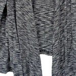 Vorschaubild 7 von Damen Strickjacke Cardigan Gr. 44/46 Grau Casual Meliert