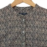 Vorschaubild 5 von Damen Bluse 34/XS Mehrfarbig Grafisch Langarm Baumwolle Casual
