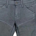 Vorschaubild 5 von Damen Jeans Slim Fit Grau W25 Stretch Hose