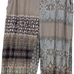 Vorschaubild 6 von Damen Jogginghose 34;XS Beige Grafisch Bohemian