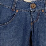 Vorschaubild 4 von Damen Mom Jeans Gr. 40/L Blau Casual Baumwolle