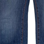 Vorschaubild 6 von Damen Mom Jeans Gr. 40/L Blau Casual Baumwolle