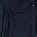 Vorschaubild 5 von Hemdbluse Damen Langarm Schwarz Größe 34