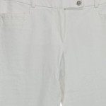Vorschaubild 5 von Damen Stoffhose Gr. 38/42 Weiß Baumwolle Elegant Business Hose