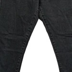 Vorschaubild 5 von Damen Jeans Wide Fit Gr. 38 M Schwarz Casual Denim Hose