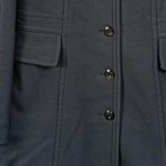 Vorschaubild 7 von Damen Wollmantel Gr. 38/M Grau Klassisch Elegant Wintermantel