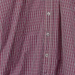 Vorschaubild 7 von Herren Freizeithemd Kariert Rot Gr. 48/M Casual Langarm Baumwolle