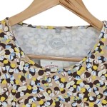 Vorschaubild 5 von Damen T-Shirt Gr. 38/M Mehrfarbig Casual Abstraktes Muster Baumwolle