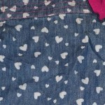 Vorschaubild 3 von Jeanskleid Kinder Blau Gr. 80 Baumwolle Punkte Casual
