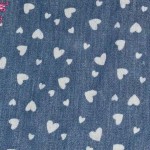 Vorschaubild 5 von Jeanskleid Kinder Blau Gr. 80 Baumwolle Punkte Casual