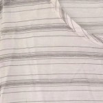 Vorschaubild 3 von Damen T-Shirt Basic Gestreift Weiß Gr. UNI S/M