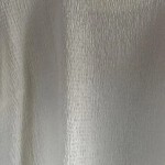 Vorschaubild 4 von Bluse Damen Weiß Gr. 42/XL Viskose Strukturmuster Casual Kurzarm Raffungen