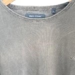 Vorschaubild 2 von Langarmshirt Herren Braun Gr. 52/L Baumwolle Uni Casual Freizeit