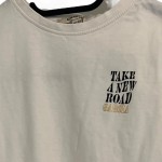 Vorschaubild 3 von Langarmshirt Kinder Weiß Gr. 158 Baumwolle Uni Casual Schriftzug