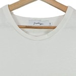 Vorschaubild 4 von Herren T-Shirt Weiß Gr. 50/L Casual Minimalistisch Farbverlauf