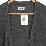 Vorschaubild 5 von Damen Strickjacke Cardigan Grau 42/XL Baumwolle Polyacryl Klassisch