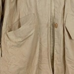 Vorschaubild 7 von Klassischer Damen Mantel Gr. 38/M Beige Nylon Elegant