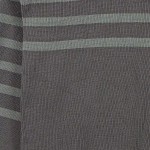 Vorschaubild 6 von Damen Pullover Grau Gestreift Rippstrick Rollkragen Gr. 36/S