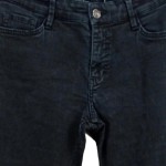 Vorschaubild 4 von Damen Jeans Straight Leg Gr. 38 Schwarz Casual