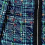 Vorschaubild 7 von Damen Steppjacke Kariert Mehrfarbig Gr. M Polyester