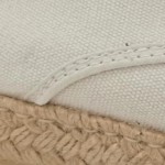 Vorschaubild 7 von Damen Espadrilles Schnürschuhe Gr. 37 Beige Canvas Jute Sohle