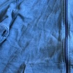 Vorschaubild 5 von Sweatjacke Herren Blau Gr. 54/XL Baumwolle Polyester Meliert Casual