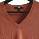Vorschaubild 3 von Damen Pullover Gr. 36/S Braun V-Ausschnitt Casual