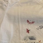 Vorschaubild 3 von T-Shirt Kinder Gr. 80 Weiß Baumwolle Schriftzug Casual Kurzarm Alltag