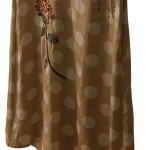 Vorschaubild 5 von Freizeitkleid Damen Beige Gr. 36/S Punkte Feminin 105 cm