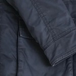 Vorschaubild 6 von Outdoorjacke Kinder Gr. 152 Blau Baumwolle Elasthan Uni Casual