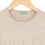 Vorschaubild 3 von Kinder Pullover Gr. 152 Beige Klassisch