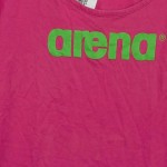 Vorschaubild 6 von Damen T-Shirt Rosa Gr. 38/M Sportlich Casual Logo-Print Baumwolle