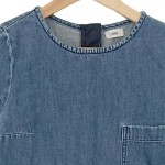 Vorschaubild 5 von Jeanskleid Damen Gr. 34;XS Blau Casual Denim Kleid