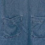 Vorschaubild 7 von Jeanskleid Damen Gr. 34;XS Blau Casual Denim Kleid