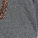 Vorschaubild 7 von Damen Sweatshirt Gr. 38/M Grau Pailletten W Casual