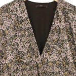Vorschaubild 3 von Damen Freizeitkleid Gr. 38/M Blumenmuster Mehrfarbig Midikleid